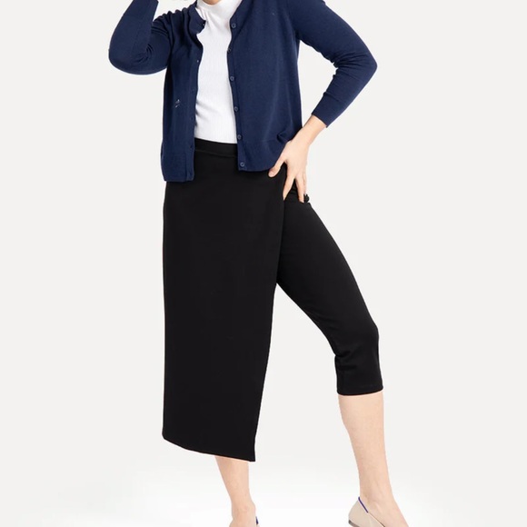 Betabrand Pants - Elegant Black Women's Culottes